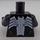 LEGO Negro Venom Minifigura Torso (973 / 76382)