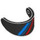 LEGO Black Visor - Standard with Blue and Red Stripes (2447 / 102390)