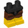 LEGO Black Vulcan Minifigure Hips and Legs (3815 / 36836)