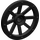 LEGO Black Wagon Wheel Ø27 Small (2470)