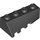 LEGO Black Wedge 2 x 4 Sloped Right (43720)