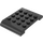 LEGO Schwarz Keil 4 x 6 x 0.7 Doppelt (32739)