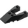 LEGO Black Wedge 6 x 4 Cutout with Stud Notches (6153)