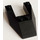 LEGO Black Wedge 6 x 4 Cutout without Stud Notches (6153)