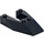 LEGO Black Wedge 6 x 4 Cutout without Stud Notches (6153)