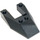 LEGO Black Wedge 6 x 4 Cutout without Stud Notches (6153)