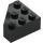 LEGO Black Wedge Brick 3 x 3 without Corner (30505)