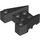 LEGO Black Wedge Brick 3 x 4 with Stud Notches (50373)