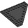 LEGO Black Wedge Plate 10 x 10 without Corner without Studs in Center (92584)
