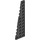 LEGO Black Wedge Plate 3 x 12 Wing Left (47397)