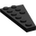 LEGO Schwarz Keil Platte 3 x 6 Flügel Links (54384)