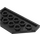 LEGO Schwarz Keil Platte 3 x 6 mit 45º Ecken (2419 / 43127)