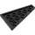 LEGO Black Wedge Plate 4 x 6 Wing Left (48208)