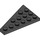 LEGO Schwarz Keil Platte 4 x 6 Flügel Recht (48205)