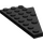 LEGO Black Wedge Plate 4 x 8 Wing Left with Underside Stud Notch (3933)