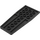 LEGO Black Wedge Plate 4 x 9 Wing without Stud Notches (2413)