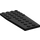 LEGO Zwart Wig Plaat 4 x 9 Vleugel zonder Stud Inkepingen (2413)