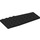 LEGO Black Wedge Plate 4 x 9 Wing without Stud Notches (2413)