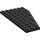 LEGO Black Wedge Plate 6 x 12 Wing Left (3632 / 30355)
