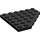 LEGO Zwart Wig Plaat 6 x 6 Hoek (6106)