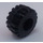 LEGO Black Wheel Big Ø21 (solid) (41864)