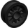 LEGO Black Wheel Centre Spoked Small (30155)
