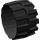 LEGO Black Wheel Hard-Plastic Giant (2573)