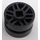 LEGO Black Wheel Rim Ø14.6 x 9.9 (11208)