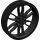 LEGO Black Wheel Rim Ø75 x 17 (52051 / 88517)