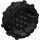 LEGO Zwart Wiel met spike Ø62 (64711)