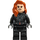 LEGO Черно Widow с Коса със средна дължина и Printed Обятия Минифигурка