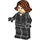 LEGO Black Widow with Short Hair with Printed Legs and Arms Minifigure