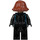 LEGO Noir Widow avec Cheveux courts avec Printed Jambes et Azur Foncé Trim Minifigurine