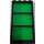 LEGO Nero Finestra 1 x 4 x 6 con 3 Vetri e Trasparente Verde Fixed Vetro (6160)