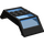 LEGO Noir Fenêtre 10 x 4 x 2 avec Sloped Ends et Transparent Dark Bleu Verre (30264)
