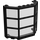 LEGO Noir Fenêtre Bay 3 x 8 x 6 avec Clear Verre (30185 / 76029)