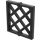 LEGO Czarny Okno Pane 1 x 2 x 2 Lattice (3273 / 38320)