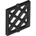 LEGO Black Window Pane 1 x 2 x 2 Lattice (3273 / 38320)