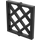 LEGO Black Window Pane 1 x 2 x 2 Lattice (3273 / 38320)
