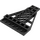 LEGO Noir Aile 6 x 8 x 0.7 avec Grille (30036)