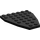 LEGO Schwarz Flügel 7 x 6 ohne Bolzenkerben (2625)