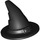 LEGO Black Wizard Hat with Smooth Surface (6131)