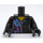 LEGO Black Wyldstyle torso (973 / 88585)