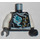 LEGO Black Zane Skybound Torso (973)