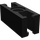 LEGO Black Znap Beam 3 with 1 Hole (32210)