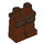 LEGO Blacksmith Château Jambes avec Dark Marron Leather Apron (3815 / 95926)