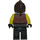 LEGO Blacksmith s Vousy a Dark Hnědá Zemědělec&#039;s Cowl Minifigurka