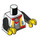 LEGO Blogger - White Jacket Minifig Torso (973 / 76382)