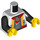 LEGO Blogger - White Jacket Minifig Torso (973 / 76382)