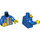 LEGO Blue Admiral Minifig Torso (973 / 76382)